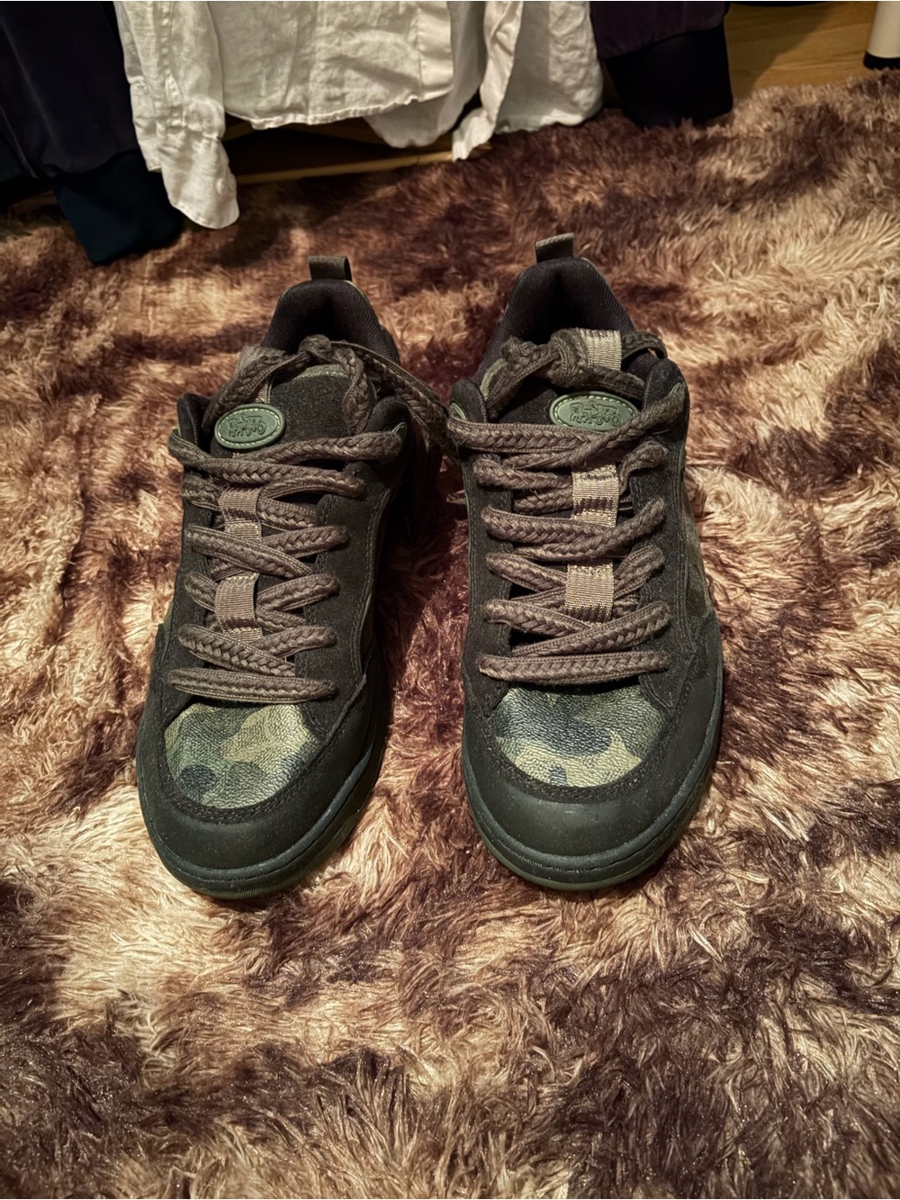 Coach New York Camo Sneakers - Dark Green